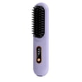 thumbnail image 1 of 2 In 1 Straightener Curling And Straightening Mini Hair Straightener For Hair Straightening 3 Heat Settings Wireless Mini Brush With LED Display And 3 Heat Levels For Use, 1 of 4
