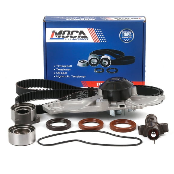 MOCA AUTOPARTS Timing Belt Kit with Water Pump Fit for 2009-2014 Acura TL 3.7L & 2013-2018 Acura RDX 3.5L & 2005-2017 Honda Odyssey 3.5L
