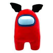 Among Us Official- 12-Inch Super-Soft Squishy Plush - Red with Bat Wings