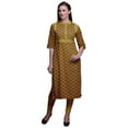 thumbnail image 1 of Bimba Robe Kurti Longue Indienne Imprimée Tunique Droite pour Femmes, 1 of 5