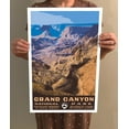 thumbnail image 4 of Grand Canyon National Park Vintage Travel Poster / Postcard WPA Style Retro Arizona, 4 of 4