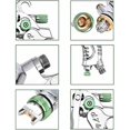 thumbnail image 3 of Professional High Pressure Paint Spray Gun Air Spray Gun Kit Gravity Feed Pneumatic Paint Spray Gun HVLP 600CC 1.4MM/1.7MM/2.0MM 3 Size Nozzles, 3 of 5