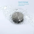 thumbnail image 3 of WOWOW  Bathroom Sink Drain with Lift Rod, Brushed Nickel Sink Drain with overflow, 3 of 6