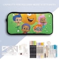 thumbnail image 3 of Bubble Guppies Pen Bag Pencil Case Makeup Bag Stationery Bag Coin Purse Key Pouch Office Supplies Storage Organizer, 3 of 7