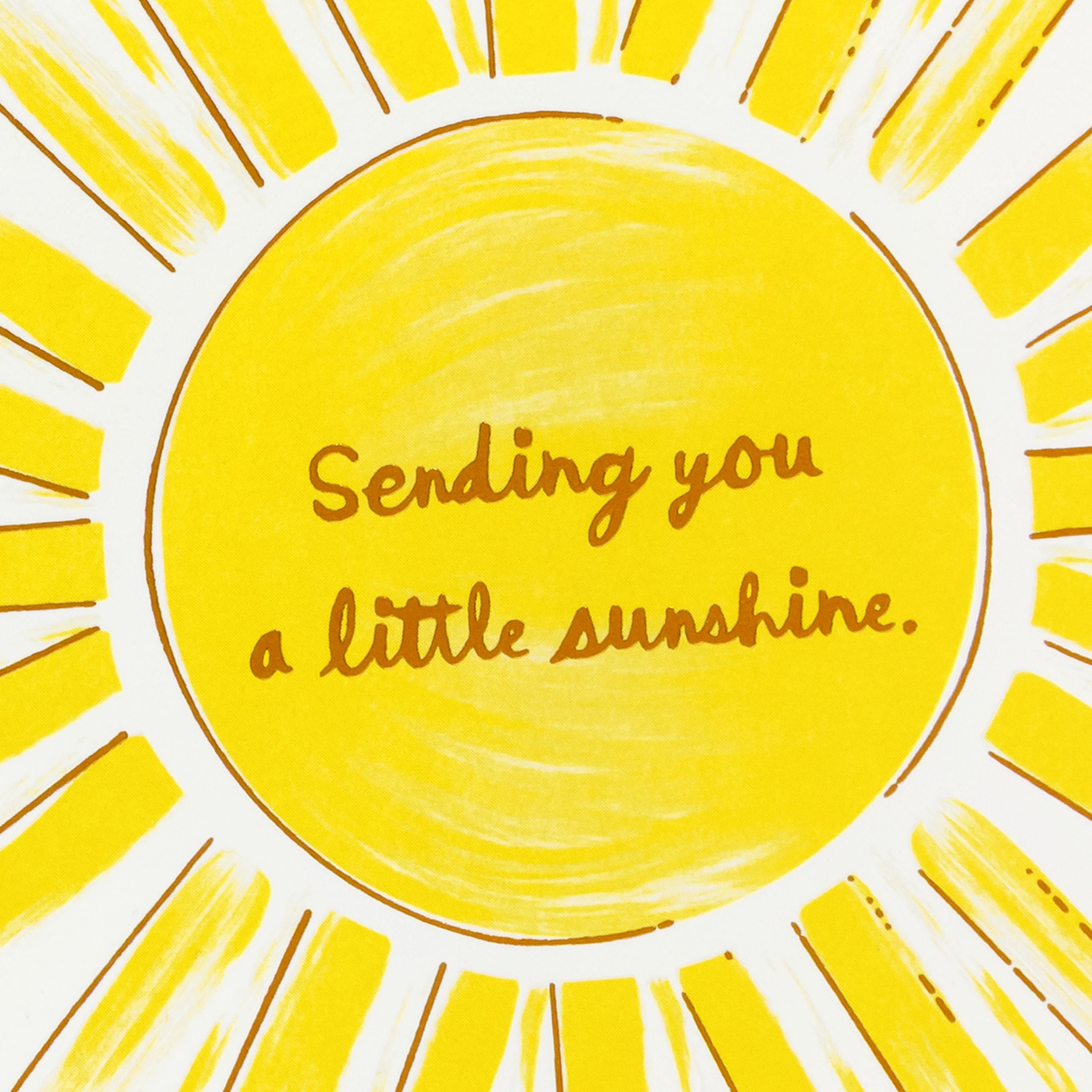 Hallmark Blank Notes (A Little Sunshine), 10 Count