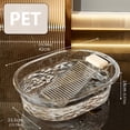 thumbnail image 3 of Basin Integrated With Pad Heavy Duty PET Wash Board For Hand Washing Clothes Transparent Blue Wash Board, 3 of 4