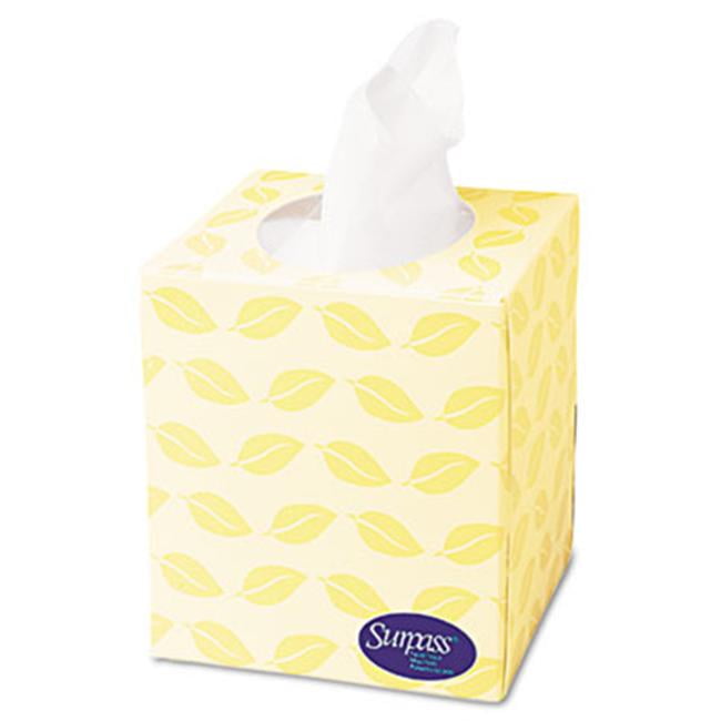 KimberlyClark 21320 Surpass 2ply White Facial Tissue Boutique Popup