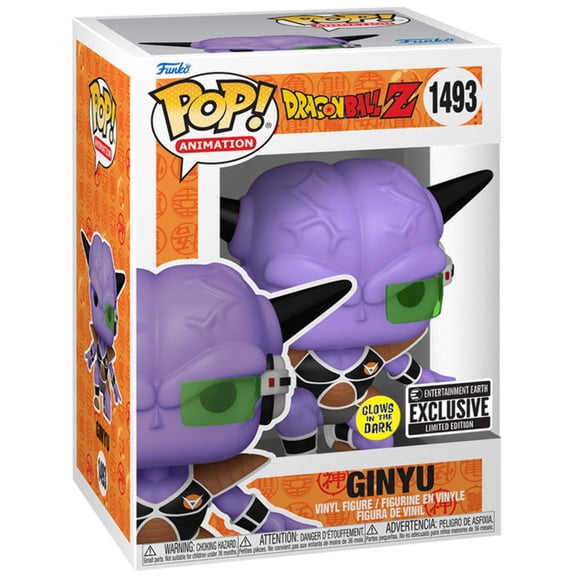 Collectible Funko POP! Animation: Dragon Ball Z - Ginyu (GiTD)(Entertainment Earth) #1493
