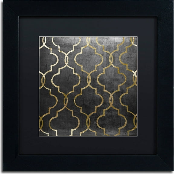 Trademark Fine Art "Paris Apartment III" Canvas Art by Color Bakery, Black Matte, Black Frame