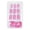 LG10 Multicolor Glitter, variant on Riousery 24Pcs False Nails Coffin Long Fake Glitter French Ballerina Artificial Tips for Women Nail Salons DIY Nail Art 12 Sizes LG07 (4.72 inches / 12 cm Length)