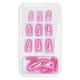 thumbnail image 1 of 24 Uñas Postizas largas Sincero con purpurina tipo Ataúd 12 Tamaños LG10, 1 of 10