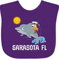 thumbnail image 3 of Inktastic Sarasota Florida Vacation Boys or Girls Baby Bib, 3 of 4