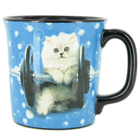 Keith Kimberlin Kitten With Weight Coffee Mug Keith Kimberlin Kitten With Weight Coffee Mug