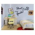 thumbnail image 3 of Wosthever Home Office PVC extraíble fútbol inglés carta pared pegatina Pub Bar dormitorio autoadhesivo calcomanía decoración papel tapiz Decoración del hogar Wosthever HA074975-00B, 3 of 6