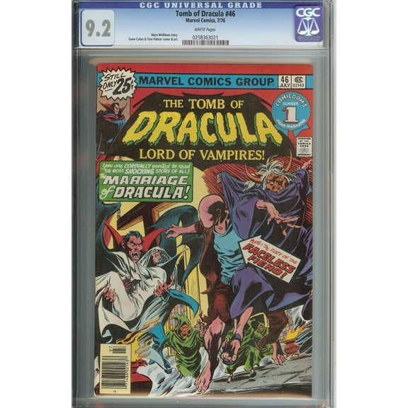 Tomb of Dracula #46 CGC 9.2