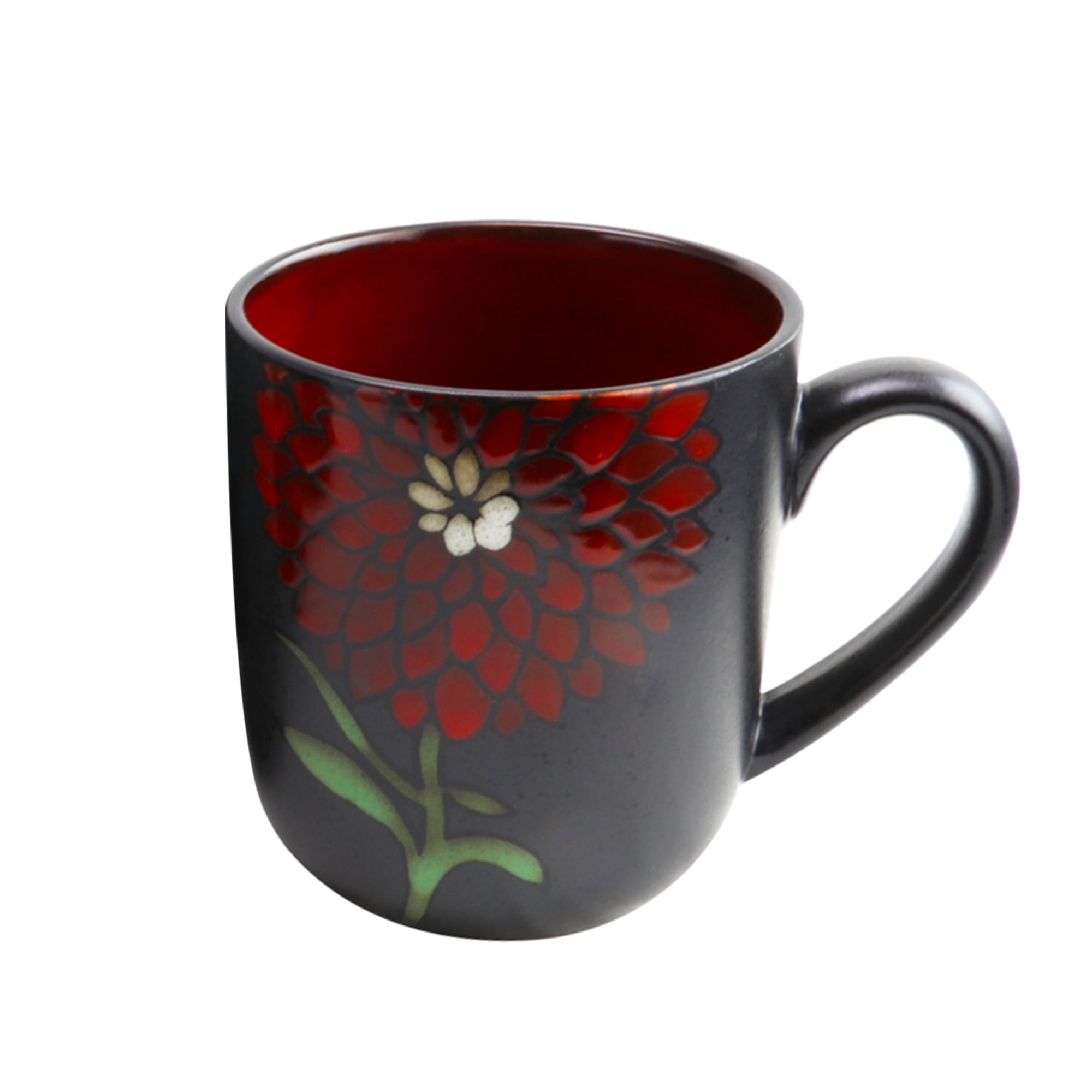 Gibson Home Gardenia Cafe 4 Piece 16 oz. Assorted Mug Set