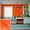 Orange, variant on 15.7" x 23.6" PVC Wall Paper for Walls Contact Paper Self Adhesive Wallpaper Peel and Stick Countertops Furniture Adhesive Shelf Liners for Kitchen Cabinets Removable Waterproof