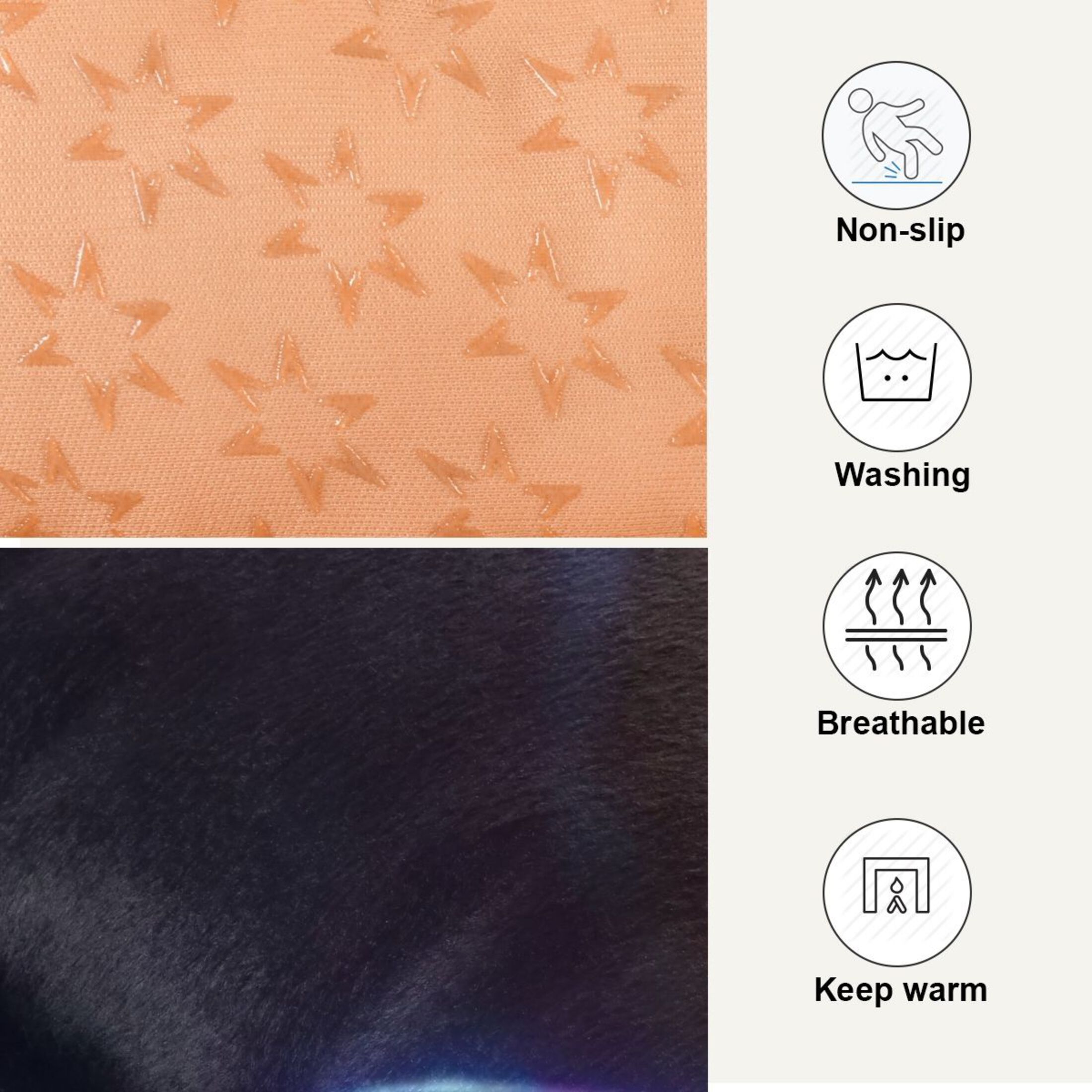Cozy Mat Pet Bed Indoor Outdoor Warm Soft For Cat Dog Puppy(S/M) Neon Butterfly