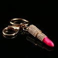 thumbnail image 3 of Yosoo Crystal Lipstick Makeup Keyring Rhinestone Purse Bag Charm Pendant Keychain Christmas Gift for Girl Woman Lady, 3 of 6