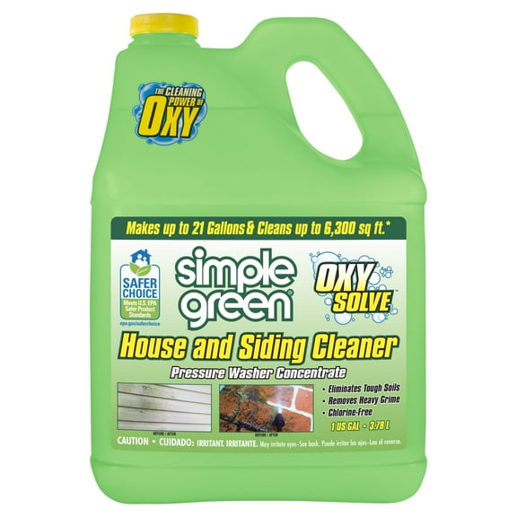 Simple Green Oxy Solve House and Siding Pressure Washer Concentrate 1 Gallon
