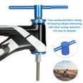 thumbnail image 4 of Headset Cup and Bottom Bracket Press Installation Tool Bike Headset Press-in Tool Set with Wrench  Blue, 4 of 11