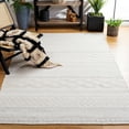 thumbnail image 2 of SAFAVIEH Natura Felicity Geometric Polyester Area Rug, Ivory, 4' x 6', 2 of 8
