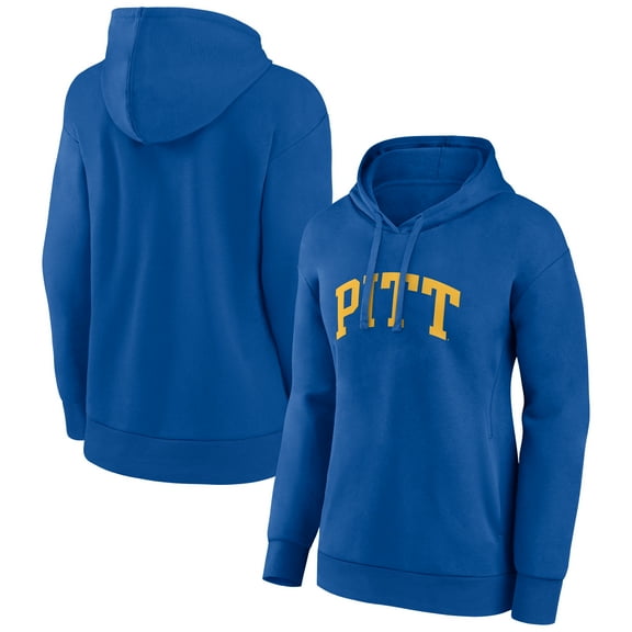 Women's Royal Pitt Panthers Arch Pullover Hoodie