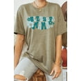 thumbnail image 4 of Floral Heart Groovy Blessed Mama Graphic Tee T-Shirt, 4 of 7