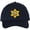 Navy Gold Badge, variant on SECURITY OFFICER Badge Baseball Hat Embroidered Security Star Liberty Emblem Cap (NavySilverBadge)
