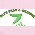 thumbnail image 2 of CafePress - Give Peas A Chance Infant Bodysuit - Baby Light Bodysuit, Size Newborn - 24 Months, 2 of 4