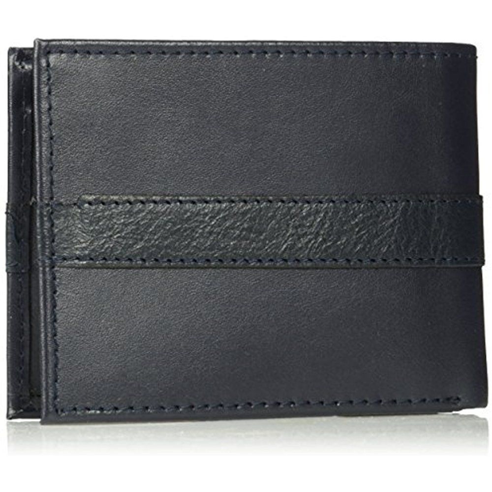 Tommy Hilfiger Men's RFID Blocking Leather Passcase Wallet Navy - image 2 of 7