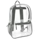 thumbnail image 1 of Mochila Trail Maker PVC transparente resistente GRIS transparente, 1 of 7