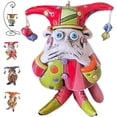 thumbnail image 2 of Tree pendant Colorful Jester Bell Ornaments Mini Clown Model Clown Wind Chime Resin Hand-Painted Clown Bell Decoration, 2 of 6