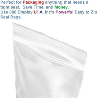 100 Baggies W 3 X 4 H Small Reclosable Clear Plastic Poly Bags 2.5ml