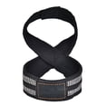 thumbnail image 4 of Figure 8 Weight Lifting Straps, with Non Slip Rubber Band, Soft and Comfortable, for Powerlifting, Gym Accessories, 4 of 7