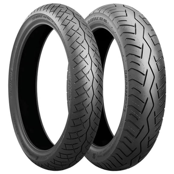 Bridgestone 13496 Bridgestone Battlax Bt46R 140/70-18M/C67 V Rear