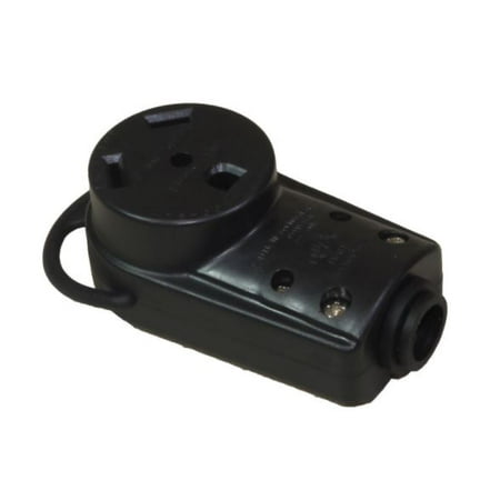 Eng Plug - RV 30 AMP Female TT-30 Assembly Replacement Plug End with Handle