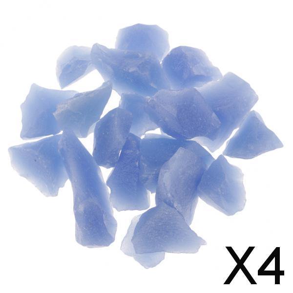 6x100g Piedras de Vidrio Que Brillan en La Oscuridad para Decoraciones Luminosas de Acuarios Y Peceras 4 piezas
