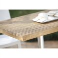 thumbnail image 4 of Brika Home Table de Salle à Manger en Teck, 4 of 4