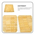 thumbnail image 3 of KAKOWELY Non Slip Foot Mat Bamboo Block Woven Mat for Playroom 1Pcs, 3 of 8