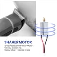 thumbnail image 4 of Motor PequeñO de Alta Velocidad, Cortadora de Pelo AutomáTica DIY, Afeitadora, Motor de Afeitar para Brightener Pro, 4 of 9