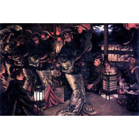 The Prodigal Son in Modern Life - In foreign countries-Fine Art Canvas Print (20" x 30")