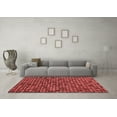 thumbnail image 3 of Ahgly Company Indoor Rectangle Abstract Red Modern Area Rugs, 5' x 8', 3 of 4