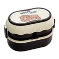 thumbnail image 1 of Dvkptbk bento box Double Plastic Children's Lunch Box Large Capacity Student Lunch Box Microwave Oven Adult Lunch Box Cover, 1 of 2