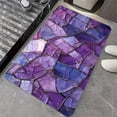 thumbnail image 4 of Diatomaceous Earth Bath Mat,Colorful Glass Mosaic Non-Slip Volume Super Absorbent Fast Drying Eco-Friendly Easy to Clean for Bathroom Kitchen Door mat 16×24Inch (40 * 60cm), 4 of 6