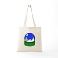 thumbnail image 5 of CafePress - Snow Globe Yellow Lab Tote Bag - Unisex Canvas Tote Bag, Beige, 1-Piece, 5 of 6