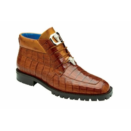 

Belvedere Men s Dress Boot Gallardo Genuine Caiman Crocodile Ant. Sport U02