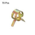 thumbnail image 3 of Uxcell ID 11.5mm 7/16inch Fuel Line Hose Clips,Pipe Clamps,Spring Hose Clamp,70Pcs, 3 of 7