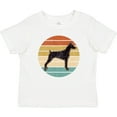 thumbnail image 3 of Inktastic Doberman Dog Retro Sunset Boys or Girls Baby T-Shirt, 3 of 5