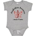 thumbnail image 3 of Inktastic Amyloidosis Butterfly 6.1 Boys Baby Bodysuit, 3 of 5